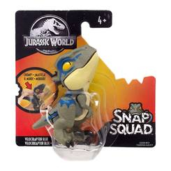 Фігурки тварин - Фігурка Jurassic World Snap squad Велоцираптор Блю (GGN26/GGN28)