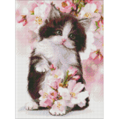 Мозаїка - Алмазна мозаїка Ідейка Пухнасте кошеня 30 х 40 см (AMO7577) Мозаїка - Алмазна мозаїка Ідейка Пухнасте кошеня 30 х 40 см (AMO7577)
