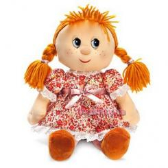 Куклы - Мягкая игрушка LAVA Кукла Маруся в ситцевом платье (LA8061F)