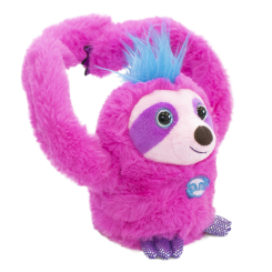 М'які тварини - Інтерактивна іграшка Party pets Рожевий лінивець (PPSL002)