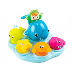 Іграшки для ванни - ​Набір для ванни Smoby Toys Cotoons Веселі тваринки (110608)