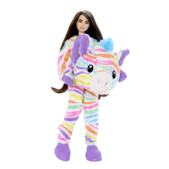 Ляльки - Ігровий набір Barbie Cutie Reveal Кольорові пухнастики зебра (HRK39) Ляльки - Ігровий набір Barbie Cutie Reveal Кольорові пухнастики зебра (HRK39)