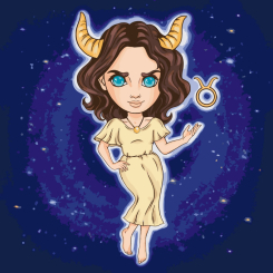 Товары для рисования - Картина по номерам Art Craft Знаки зодиака Телец 40х40 см (10106-AC)