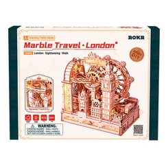 3D-пазли - Конструктор Robotime Rokr 3D Marble Travel Лондон 431 деталь (EGB01)