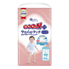 Товары по уходу - Трусики-подгузники Goo.N Plus L (9-14 кг) 44 штуки (21001511)