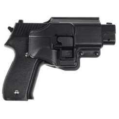 Стрілецька зброя - Дитячий пістолет на кульках "Sig Sauer 226" Galaxy G26+ чорний з кобурою (41456)