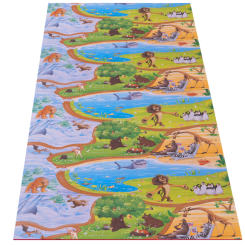 Розвивальні килимки - Килимок дитячий розвиваючий Мадагаскар SP-Planeta TY-8777 2,5м х 1,2м х 0,8см