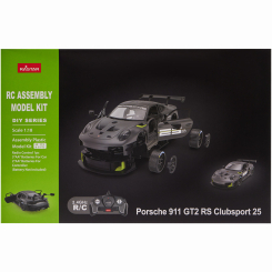 Конструкторы с уникальными деталями - Конструктор Rastar Porsche 911 GT2 RS Clubsport 25 1:18 Серый (454.00.85) Конструкторы с уникальными деталями - Конструктор Rastar Porsche 911 GT2 RS Clubsport 25 1:18 Серый (454.00.85)