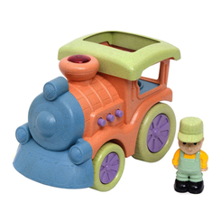 Машинки для малюків - Ігровий набір Roo Crew Машиніст із ефектами (58011-1)