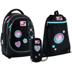 Рюкзаки та сумки - Шкільний набір Kite Education Pretty Kitty (SET_K26-724S-1)