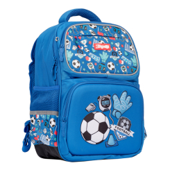 Рюкзаки и сумки - Рюкзак 1 Вересня S-105 Football синий (558307)