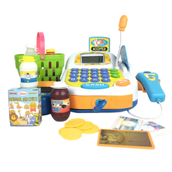 Наборы профессий - Кассовый аппарат Keenway с микрофоном желтый (K30242)