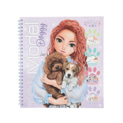 Товари для малювання - Розмальовка з наклейками Top Model Цуцики (0413218)