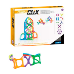 Магнітні конструктори - Магнітний конструктор Guidecraft PowerClix Organics (G9430)