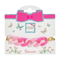 Біжутерія та аксесуари - Браслет Lukky Fashion Рожевий (T24659)
