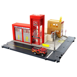 Транспорт и спецтехника - Игровой набор Matchbox Пожарная часть (HBD76)