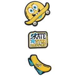 Біжутерія та аксесуари - Набір бейджів на липучці Kite SpongeBob SquarePants 3 шт (SB25-3012)