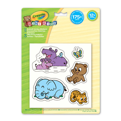 Наборы для творчества - Набор наклеек Crayola Mini kids Животные (256291.124)