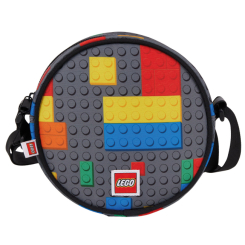 Рюкзаки и сумки - Сумка через плечо LEGO Lifestyle Round Colorful Bricks (20369-2607)
