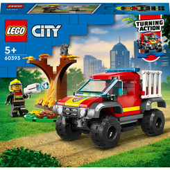 Конструкторы LEGO - Конструктор LEGO City Пожарно-спасательный внедорожник (60393)