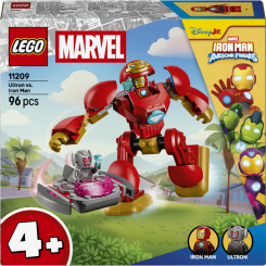 Конструктори LEGO - Конструктор Lego Marvel Альтрон проти Залізної Людини (11209)