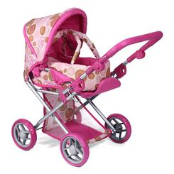 Транспорт і улюбленці - Аксесуар Коляска для ляльки з люлькою Todsy Mary 2 в 1 Рожева (2026004) Транспорт і улюбленці - Аксесуар Коляска для ляльки з люлькою Todsy Mary 2 в 1 Рожева (2026004)