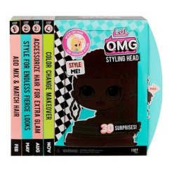 Куклы - Набор-сюрприз LOL Surprise OMG Styling head Леди Неон (565963)