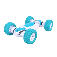 Радіокеровані моделі - Машина-перевертень Країна Іграшок на радіокеруванні біла з бірюзовим (3022/2)