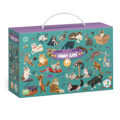Пазли - Пазл DoDo Кумедні коти 100 елементів (300626)