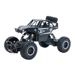 Радіокеровані моделі - Машинка Sulong Toys Off-road crawler Rock Sport  чорна радіокерована (SL-110AB)