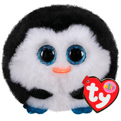 Мягкие животные - Мягкая игрушка TY Puffies Пингвин Waddles 10 см (42510)