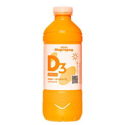 Сладости - Вода AQUA Миргород с витамином D3 2000 МЕ 0,33 л н/г (4820010772652)