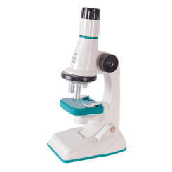 Научные игры, фокусы и опыты - Микроскоп Shantou Jinxing белый с зеленым (SD661/2) Научные игры, фокусы и опыты - Микроскоп Shantou Jinxing белый с зеленым (SD661/2)