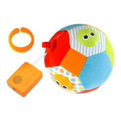 Підвіски, мобілі - Розвивальна іграшка Yookidoo Музичний м'яч зі світловим ефектом (40124)