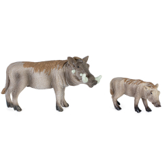 Фигурки животных - Набор фигурок Kids Team Сафари Кабан бородавочник и детеныш (Q9899-A33/2) Фигурки животных - Набор фигурок Kids Team Сафари Кабан бородавочник и детеныш (Q9899-A33/2)