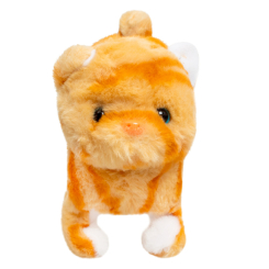 Мягкие животные - Интерактивная игрушка Maya toys Мой любимец Котенок рыжий (MC-1054/1)