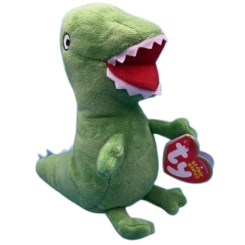Мягкие животные - Мягкая игрушка TY Peppa Pig Мистер Динозавр 15 см (46177)