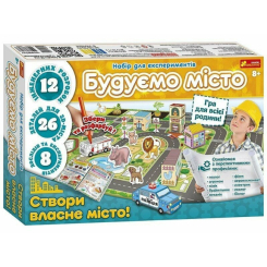 Научные игры, фокусы и опыты - ​Набор для опытов Ranok Creative Строим город (10100674У)