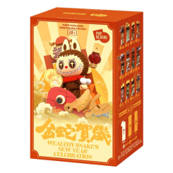 Фигурки персонажей - Фигурка-сюрприз Pop Mart Fortunate Hand Wealthy Snake's New Year Celebration (MIXB-01)