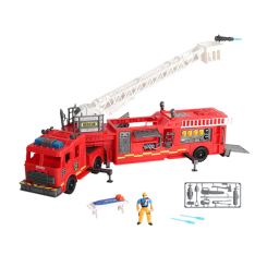 Транспорт і спецтехніка - Ігровий набір Motor Shop Рятувальники Гігантська пожежна машина (546058)