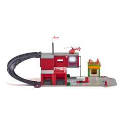 Паркинги и гаражи - Игровой набор Siku Пожарная станция с эффектами (5508)