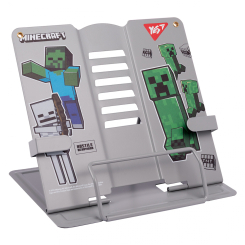 Канцтовари - Підставка для книг Yes Minecraft з додатковими фіксаторами (470520)