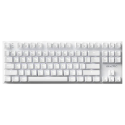 Клавиатура и мыши - Клавиатура GamePro Genesis Joker Outemu Red Swithes USB White (MK124W)