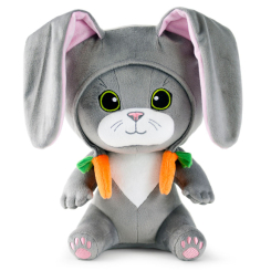 М'які тварини - М'яка іграшка WP Merchandise Кото-Кролик 29 см (FWPCATBANNY22GY00)