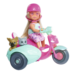 Ляльки - ​Ляльковий набір Steffi & Evi Love Еві Подорож на скутері з друзями (5733566)
