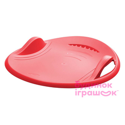 Санки - Санки-тарелка Plastkon Суперновая 60 красные для взрослых (41107883)