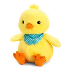 Мягкие животные - Мягкая игрушка Keel toys Цыпленок с банданой 25 см (SR3318)