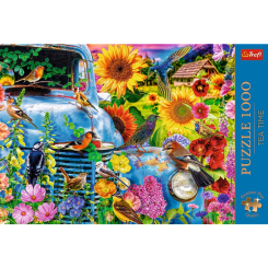 Пазли - Пазл Trefl Час для чаю Життя за містом: спів пташок 1000 елементів (10848)