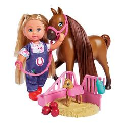 Куклы - Кукла Steffi & Evi love Доктор Эви Лошадь с жеребенком (5733487)
