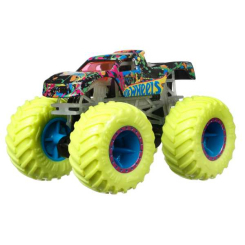 Автомоделі - Автомодель Hot Wheels Monster Trucks Glow in the Dark в асортименті (HCB50)